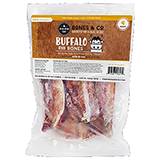 Bones and Co Frozen Buffalo Rib Bones for Dogs 4 Pack