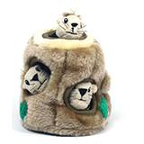 Puzzle Plush Hide A Squirrel Dog Toy Small