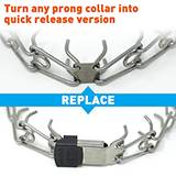Herm Sprenger Stainless Clicklock for Prong Collar 2.25