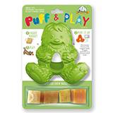 Yeti Puff and Play Green Dog Enrichment Toy