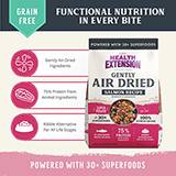 Health Extension Air Dried Complete Salmon Dog Food 12oz