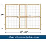 MidWest Homes for Pets Wooden Pet Gate 24-inch