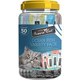 Fussie Cat Premium Ocean Fish Puree 50ct 10 flavors