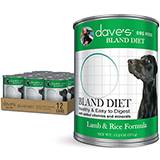 Dave's Delicate Dinner Canned Lamb Dog Food 13oz case