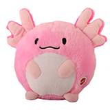 Axolotl Butterball Plush Dog Toy 7-inch