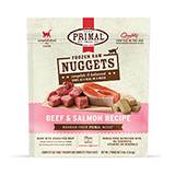 Raw Primal Cat Frozen Beef and Salmon 3lb