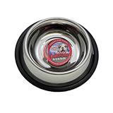 Steel Dog Bowl Non Skid 1 Pint (16 ounce)