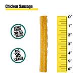 Chicken Sausage Premium Single Dog Treat 6 in