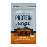 SmartBones Protein Rings Chicken SweetPotato Dog Treats 10oz