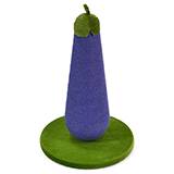 Max and Marlow Eggplant Novelty Cat Scratcher