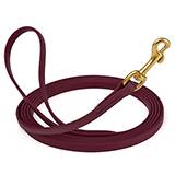 Viper Biothane Long Line Dog Lead Merlot 15ft