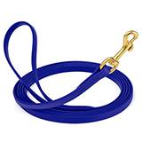 Viper Biothane Long Line Dog Lead Blueberrty Blue 20ft x 1/2