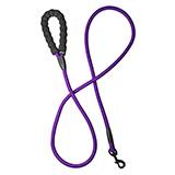 Purple Padded Snap Lead Dog Leash 6ft.