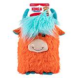 KONG Comfort Highland Cow Dog XLarge Toy Assorted Colors