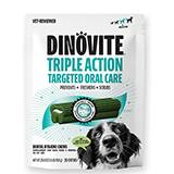 DinoVite Triple Action Oral Care Chews for Dogs Medium
