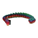 Articulated Short Rattlesnake Aquarium Ornament No Two Alike