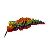 Decorative Crocodile Aquarium Ornament One of a Kind