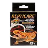 Zoo Med Repticare Infrared Heat Projector Bulb 100w