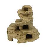 Rock Tower Aquarium Terrarium Ornament with Caves