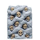 Aquarium Back Panel Ornament Skulls One of a Kind