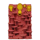 Aquarium Back Panel Ornament Aztec High One of a Kind