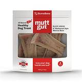 Mutt Gut Frozen Black Angus Beef 6 inch Marrow Bones 4 Pack