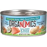 Organomics Salmon Duck Canned Cat Food 5-oz. each