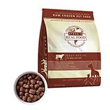 Steve's Real Dog Food Raw Frozen Beef Recipe Nuggets 5Lb