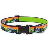 Dog Collar Adjustable Nylon High Country 12-20 1 inch wide