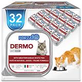 Forza10 Dermo Cat for Itchy Skin White Fish 3.5oz Case of 32