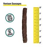 Venison Sausage Premium Single Dog Treat 6 in