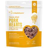 Smallbatch Freeze Dried Pork Hearts Dog and Cat Treats 3.5oz