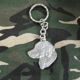 Pewter Key Chain I Love My Golden Retriever