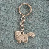 Pewter Key Chain I Love My Persian