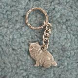 Pewter Key Chain I Love My Himalayan