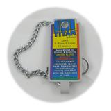 Coastal Titan Chrome Steel Dog Choke Chain XFine 12 inch