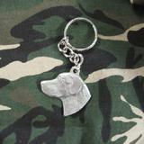 Pewter Key Chain I Love My Chesapeake Bay Retriever