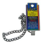 Coastal Titan Chrome Steel Dog Choke Chain Fine 14 inch