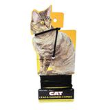 Cat Lead and Harness Black