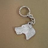 Pewter Key Chain I Love My Irish Wolfhound