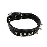 Spiked Dog Collar Black 20 x 1 inch