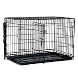 Wire Fold-Down Dog Crate 36x23x25