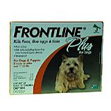 Frontline PLUS Dog 5-22 lb 3 pack Flea and Tick Treatment