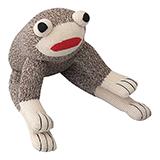 Sock Pals Frog Dog Toy