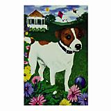 GR8 Dogs Jack Russell Terrier Garden Flag