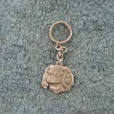 Pewter Key Chain I Love My Cavalier King Charles Spaniel