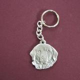 Pewter Key Chain I Love My Great Pyrenees