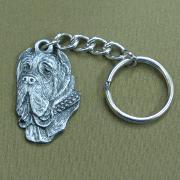 Pewter Key Chain I Love My Mastino Napoletano