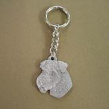 Pewter Key Chain I Love My Welsh Terrier