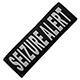 Removable Velcro Patch Seizure Alert Large / XLarge
